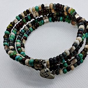 Bohemian Beaded Wrap Bracelet